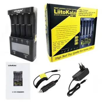 LiitoKala lii-500S LCD Screen Battery Charger 18650 Charger for 18650 26650 21700 AA AAA Batteries Touch Control r25
LiitoKala lii-500S LCD Screen Battery Charger 18650 Charger for 18650 26650 21700 AA AAA Batteries Touch Control r25