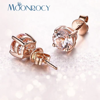 MOONROCY Rose Gold /Silver Color CZ Champagne Blue Green Red Crystal Earrings for Wedding Women Girls OL Gift Drop Shipping
MOONROCY Rose Gold /Silver Color CZ Champagne Blue Green Red Crystal Earrings for Wedding Women Girls OL Gift Drop Shipping