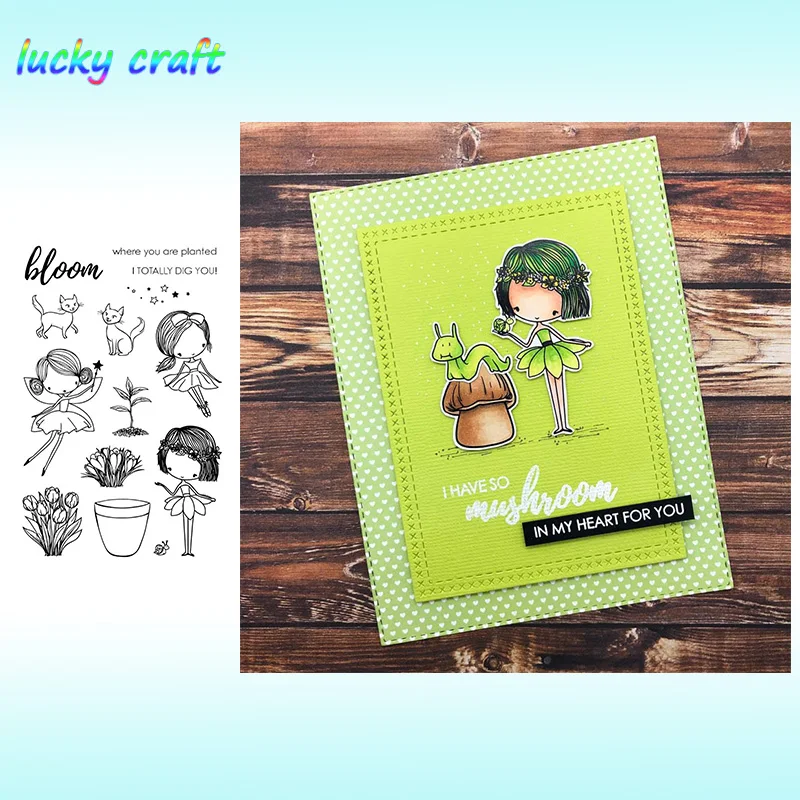 Luck YCraft Fairy Clear Stamp and Metal Cutting Dies for DIY Scrapbook Album Paper Card Decorative Craft DIES 2019 NEW
Luck YCraft Fairy Clear Stamp and Metal Cutting Dies for DIY Scrapbook Album Paper Card Decorative Craft DIES 2019 NEW