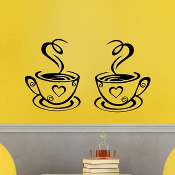 Wall stickers home decoration DIY coffee cup tea art applique vinyl wall stickers kitchen restaurant bar decoration L0327
Wall stickers home decoration DIY coffee cup tea art applique vinyl wall stickers kitchen restaurant bar decoration L0327