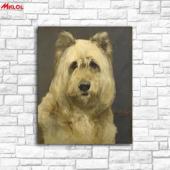 No Frame White long haired dog Canvas Painting For Living Room Home Decoration Oil Painting On Canvas Wall Painting Unframed
No Frame White long haired dog Canvas Painting For Living Room Home Decoration Oil Painting On Canvas Wall Painting Unframed
