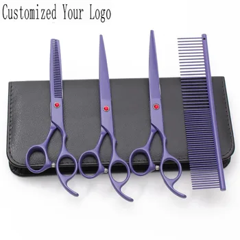 Suit 7" Purple Dragon Japan Stainless Grooming Shears Cutting Shears Thinning Scissors Professional Pets Scissors Add Bag C3103
Suit 7" Purple Dragon Japan Stainless Grooming Shears Cutting Shears Thinning Scissors Professional Pets Scissors Add Bag C3103