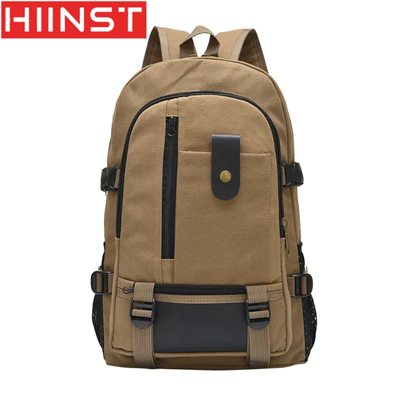 HIINST Female Male Zipper New large-capacity Leisure Travel Solid Color Canvas Students School Bags Backpack Travel A#18
HIINST Female Male Zipper New large-capacity Leisure Travel Solid Color Canvas Students School Bags Backpack Travel A#18