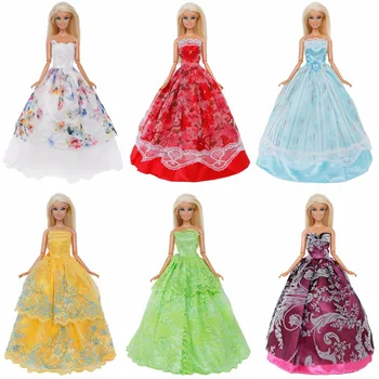 Random 1 Pcs Wedding Party Dress Princess Ball Gown Bridal Lace Skirt Accessories Clothes for Barbie Doll Baby Girl Toy
Random 1 Pcs Wedding Party Dress Princess Ball Gown Bridal Lace Skirt Accessories Clothes for Barbie Doll Baby Girl Toy