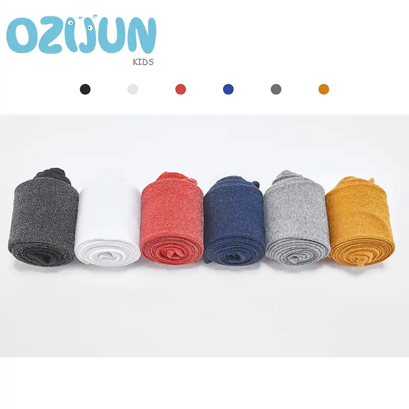 baby girl glitter tights