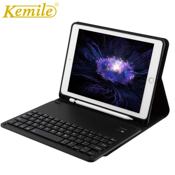 Case For iPad 2018 9.7 Kemile Removeable Wireless Bluetooth 3.0 Keyboard W Pencil Holder Cover For ipad 2018 9.7 A1893 A1954
Case For iPad 2018 9.7 Kemile Removeable Wireless Bluetooth 3.0 Keyboard W Pencil Holder Cover For ipad 2018 9.7 A1893 A1954