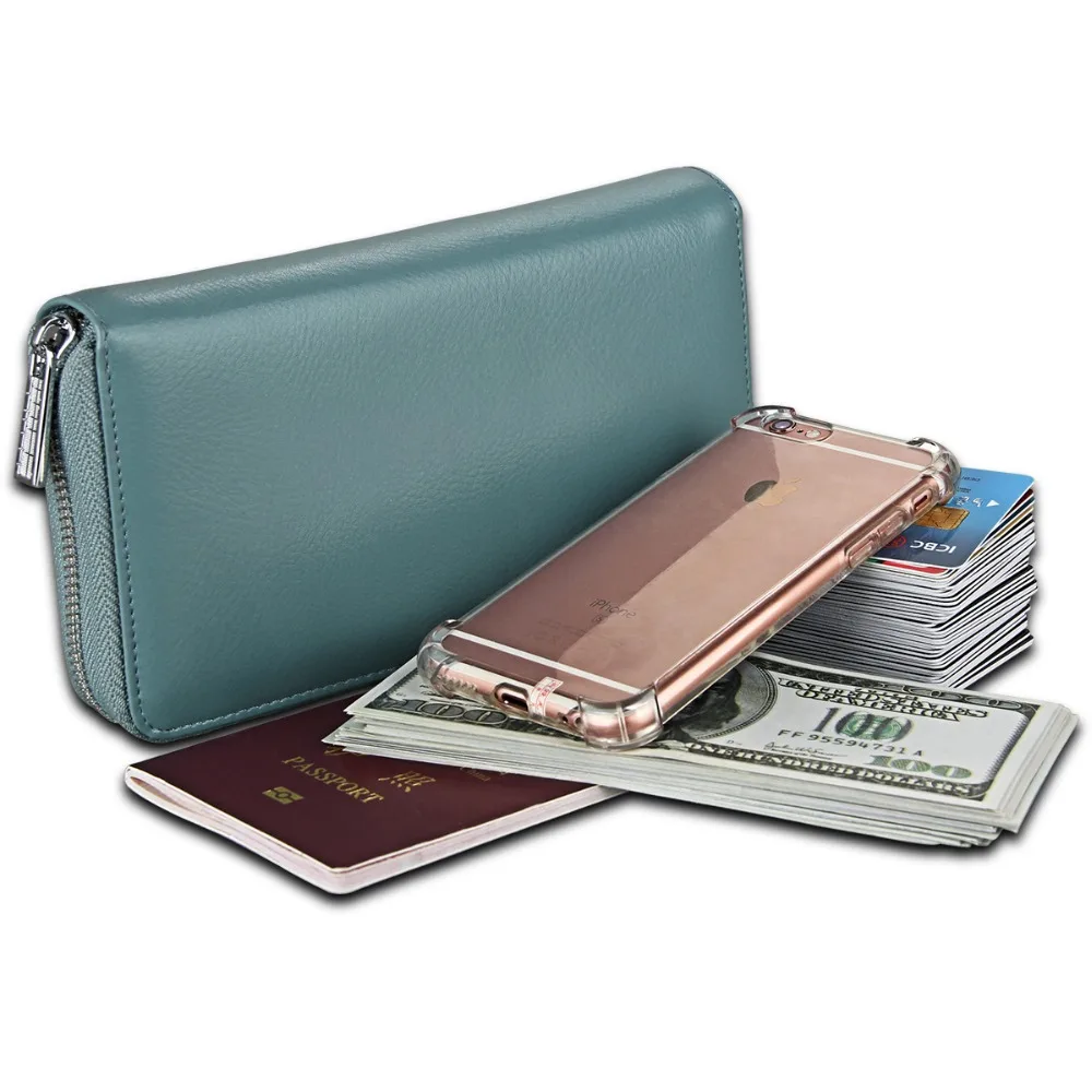 Genuine Leather Credit Card Organizer Travel Passport Wallet Men & Women RFID Blocking Card Wallets With 36 Card Slots
Genuine Leather Credit Card Organizer Travel Passport Wallet Men & Women RFID Blocking Card Wallets With 36 Card Slots