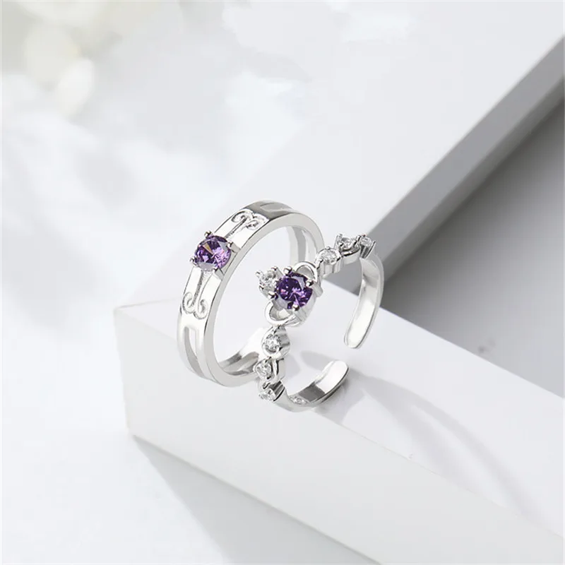 pave setting white and purple AAA CZ stone 925 silver sterling party jewelry couple ring, lover rings for lovers
pave setting white and purple AAA CZ stone 925 silver sterling party jewelry couple ring, lover rings for lovers