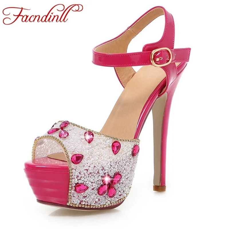 2017 spring autumn new fashion style woman pumps high heels shoes peep toe rhinestone pink silver woman wedding shoes size 34-39 
2017 spring autumn new fashion style woman pumps high heels shoes peep toe rhinestone pink silver woman wedding shoes size 34-39