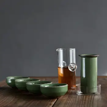 Cultural Celadon Kung Fu Tea Set Porcelain Teaware Set Traditional Tea Cup Bone China Tea Sets Gaiwan Tea Pot Set Wedding Gift
Cultural Celadon Kung Fu Tea Set Porcelain Teaware Set Traditional Tea Cup Bone China Tea Sets Gaiwan Tea Pot Set Wedding Gift