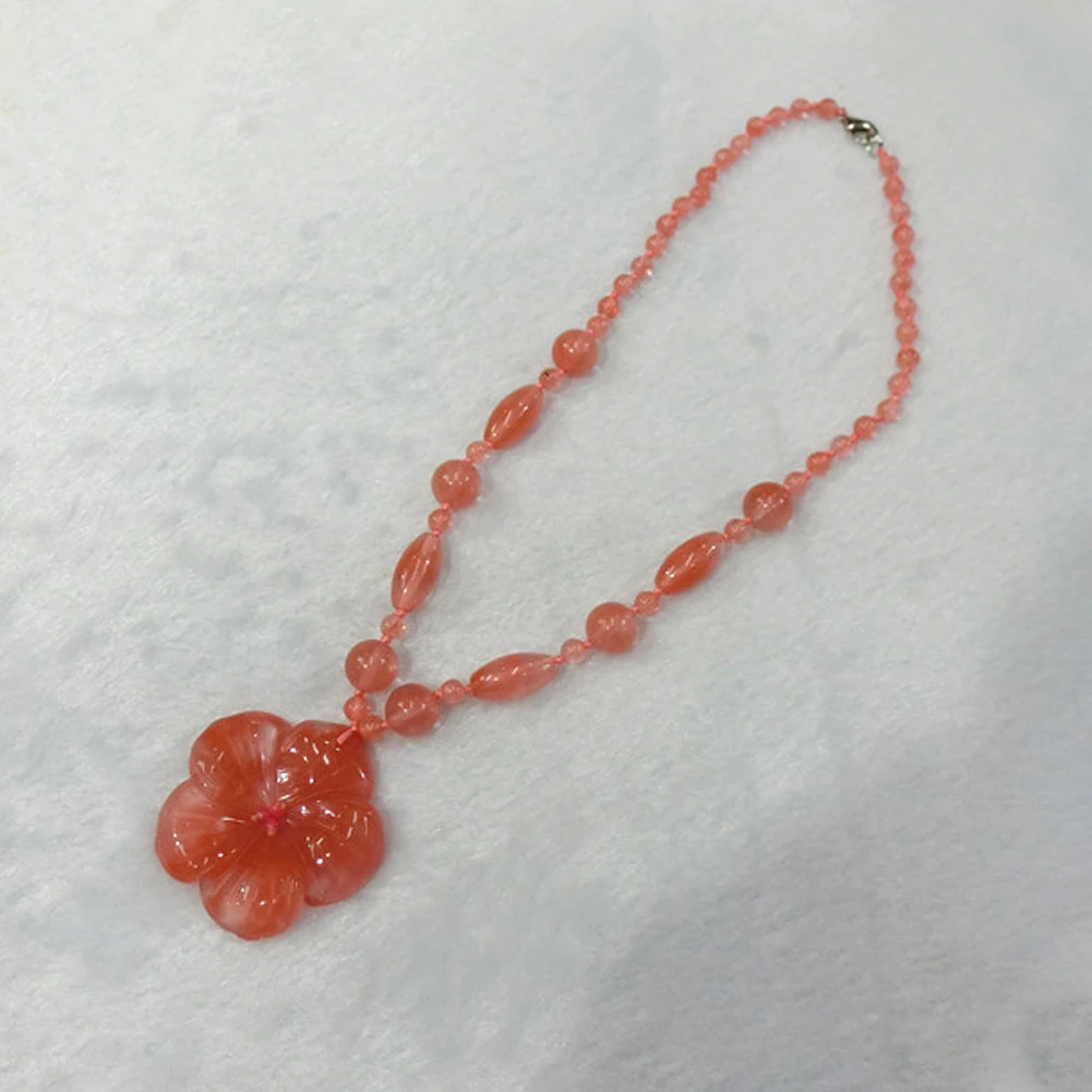 3pcs Fashion Bohemian Tribal Natural Stone Cheery Quartz Jewelry Agates Bead Halsband Carve Flower of Life Pendant Necklace Free
3pcs Fashion Bohemian Tribal Natural Stone Cheery Quartz Jewelry Agates Bead Halsband Carve Flower of Life Pendant Necklace Free