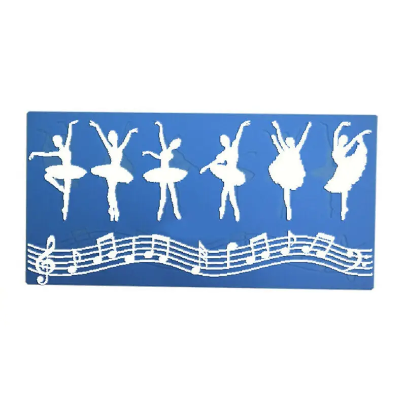 22 x11cm Ballerina Music Silicone Mold Cake Lace Cake Mold Sugar Lace Mat Cake Decorating Tool Kitchen Baking Tool
22 x11cm Ballerina Music Silicone Mold Cake Lace Cake Mold Sugar Lace Mat Cake Decorating Tool Kitchen Baking Tool