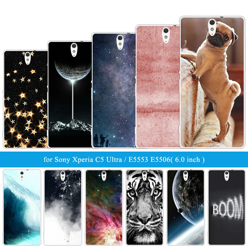 Phone Case For Sony Xperia C5 Ultra Cover Silicone For Sony C5 Ultra dual E5553 E5506 E5533 for Sony C5 Ultra Lion Tiger Capa
Phone Case For Sony Xperia C5 Ultra Cover Silicone For Sony C5 Ultra dual E5553 E5506 E5533 for Sony C5 Ultra Lion Tiger Capa