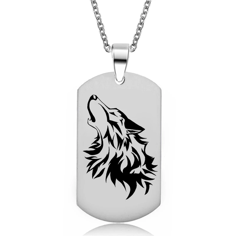 Wolf Pendant Choker Statement Silver Stainless Steel Necklace For Women Dress Accessories
Wolf Pendant Choker Statement Silver Stainless Steel Necklace For Women Dress Accessories