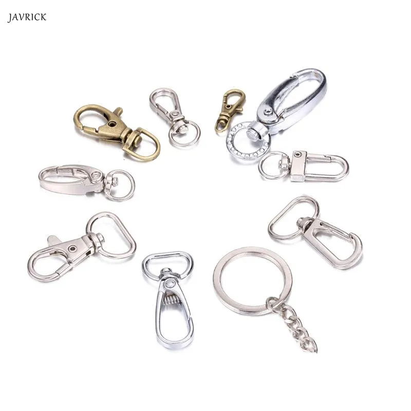 Metal Swivel Clasp Key Ring Metal Lobster Claw Clasp Hook Make Your Own Keychian DIY
Metal Swivel Clasp Key Ring Metal Lobster Claw Clasp Hook Make Your Own Keychian DIY