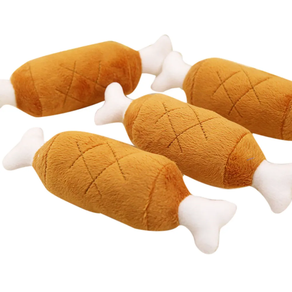 ISHOWTIENDA Best Selling 1PC Pet Dog Cat Chicken Legs Plush Toys Interactive Sound Toys
ISHOWTIENDA Best Selling 1PC Pet Dog Cat Chicken Legs Plush Toys Interactive Sound Toys