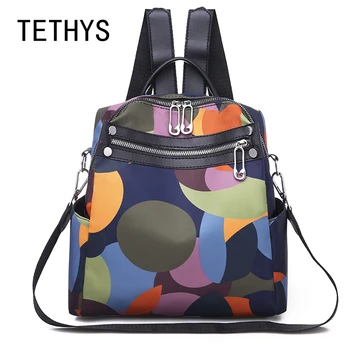 TETHYS Vintage Backpacks for Women Oxford Backpack Purses Girls Anti Theft Travel Bag Female Multifunction Bagpack Mochila Mujer
TETHYS Vintage Backpacks for Women Oxford Backpack Purses Girls Anti Theft Travel Bag Female Multifunction Bagpack Mochila Mujer