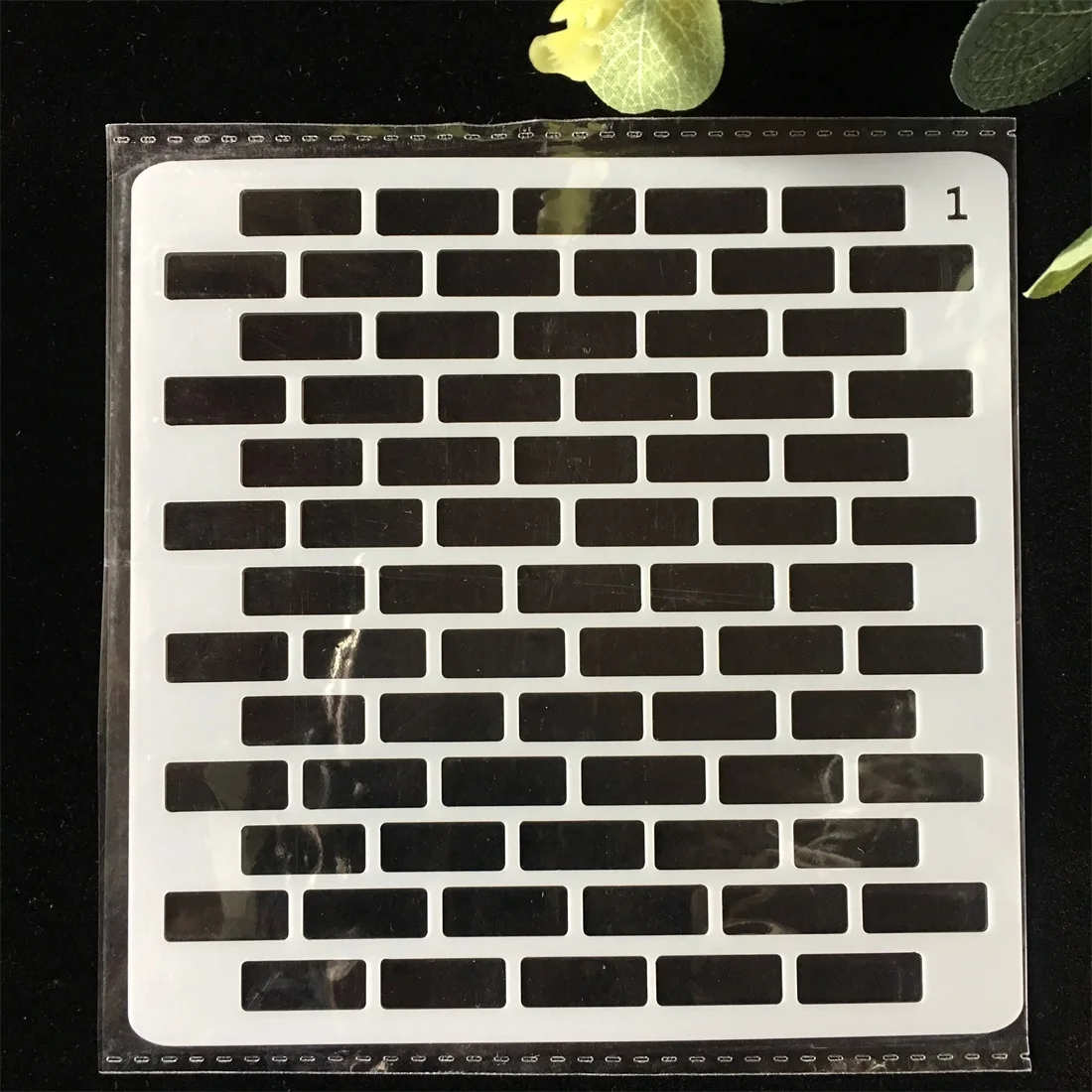 Plastic 13cm Brick Wall DIY Layering Stencils Wall Painting Scrapbook Coloring Embossing Album Decorative Card Template
Plastic 13cm Brick Wall DIY Layering Stencils Wall Painting Scrapbook Coloring Embossing Album Decorative Card Template