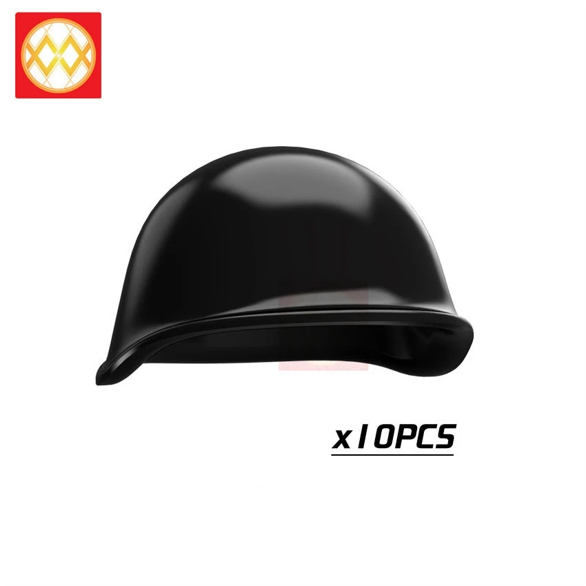 10PCS/Set WW2 Armor Helmet Military Hat Russian German Cap World War Swat Accessories Kit for Building Blocks DIY Moc Toys
10PCS/Set WW2 Armor Helmet Military Hat Russian German Cap World War Swat Accessories Kit for Building Blocks DIY Moc Toys