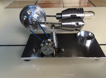155*80*85mm Stirling Engine model Stirling Generator External Combustion Engine Physical Toys Steam engine model
155*80*85mm Stirling Engine model Stirling Generator External Combustion Engine Physical Toys Steam engine model