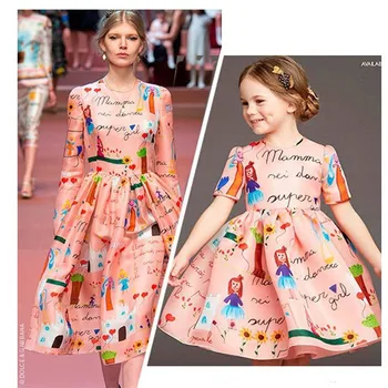 Retail 2016 girl dress High-quality goods clothing Cartoon short-sleeved summer autumn princess dresses
Retail 2016 girl dress High-quality goods clothing Cartoon short-sleeved summer autumn princess dresses