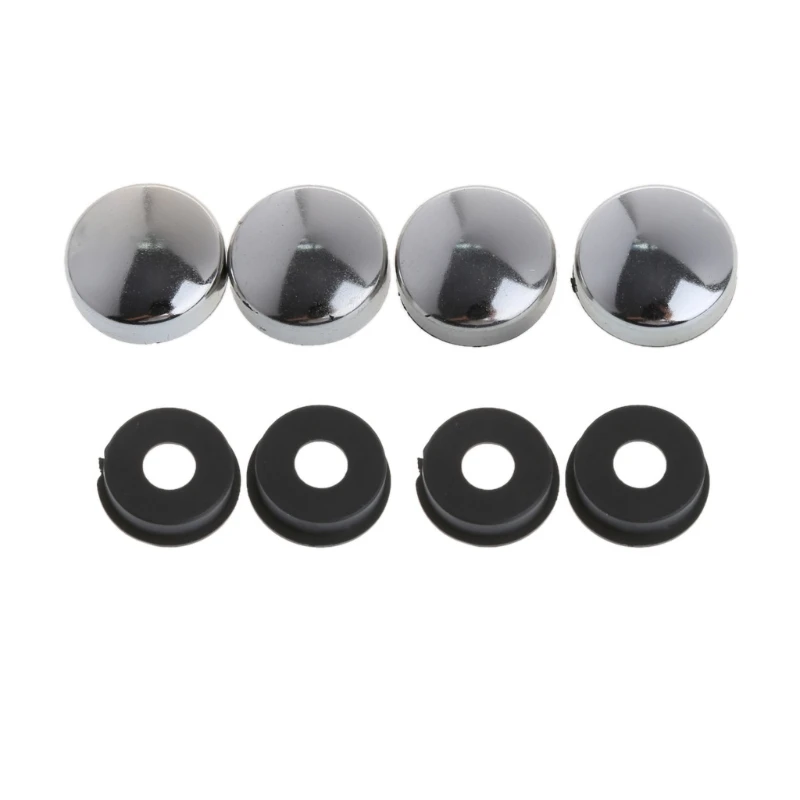 New ABS 4pcs Screw Nut Cap + Bolt Cover Set Universal for Car Truck Motorcycle Security License Plate Frame Mounting Screws Bolt
New ABS 4pcs Screw Nut Cap + Bolt Cover Set Universal for Car Truck Motorcycle Security License Plate Frame Mounting Screws Bolt
