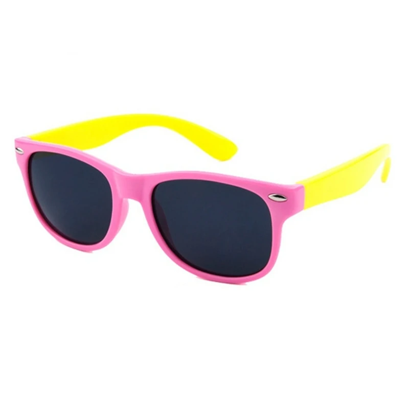 Kids Rivet Classic TAC Polarized Sunglasses TR90 Flexible Safety Frame Boy Girl Brand Design Fashion Eyewear Children Shades
Kids Rivet Classic TAC Polarized Sunglasses TR90 Flexible Safety Frame Boy Girl Brand Design Fashion Eyewear Children Shades