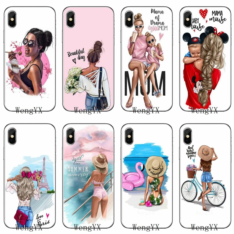Black Brown Hair Baby Mom Girl For Huawei Mate 20 10 lite pro 9 8 Y9 Y7 Y6 prime Y5 Y3 II GR5 2017 2018 2019 TPU Soft phone case
Black Brown Hair Baby Mom Girl For Huawei Mate 20 10 lite pro 9 8 Y9 Y7 Y6 prime Y5 Y3 II GR5 2017 2018 2019 TPU Soft phone case