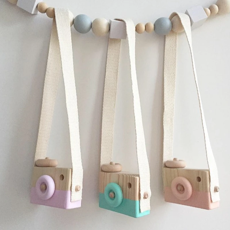 Бесплатная доставка милые скандинавские подвесные деревянные игрушки для