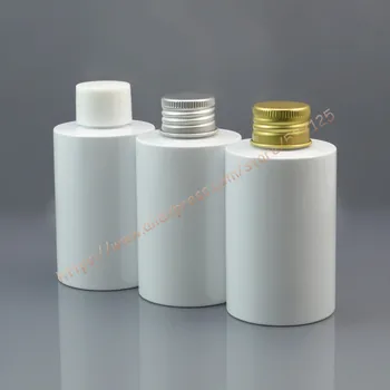 120ml pearl white PET bottle with white PP lid/silver/gold aluminum lid.oil/liquid/moisturizer/facial water container 
120ml pearl white PET bottle with white PP lid/silver/gold aluminum lid.oil/liquid/moisturizer/facial water container