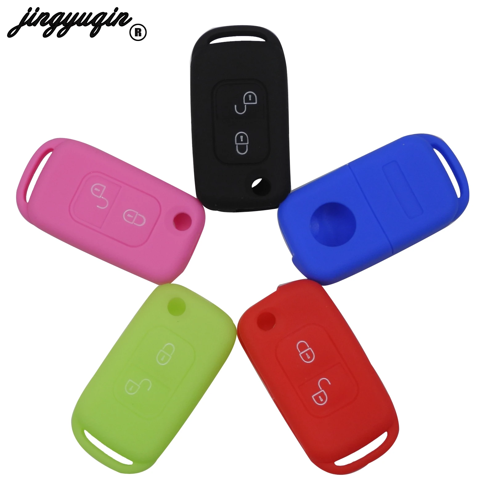 jingyuqin 2 Button Silicone Cover Flip Folding Car Key Remote Fob Case For Mercedes Benz SLK E113 A C E S W168 W202 W203
jingyuqin 2 Button Silicone Cover Flip Folding Car Key Remote Fob Case For Mercedes Benz SLK E113 A C E S W168 W202 W203