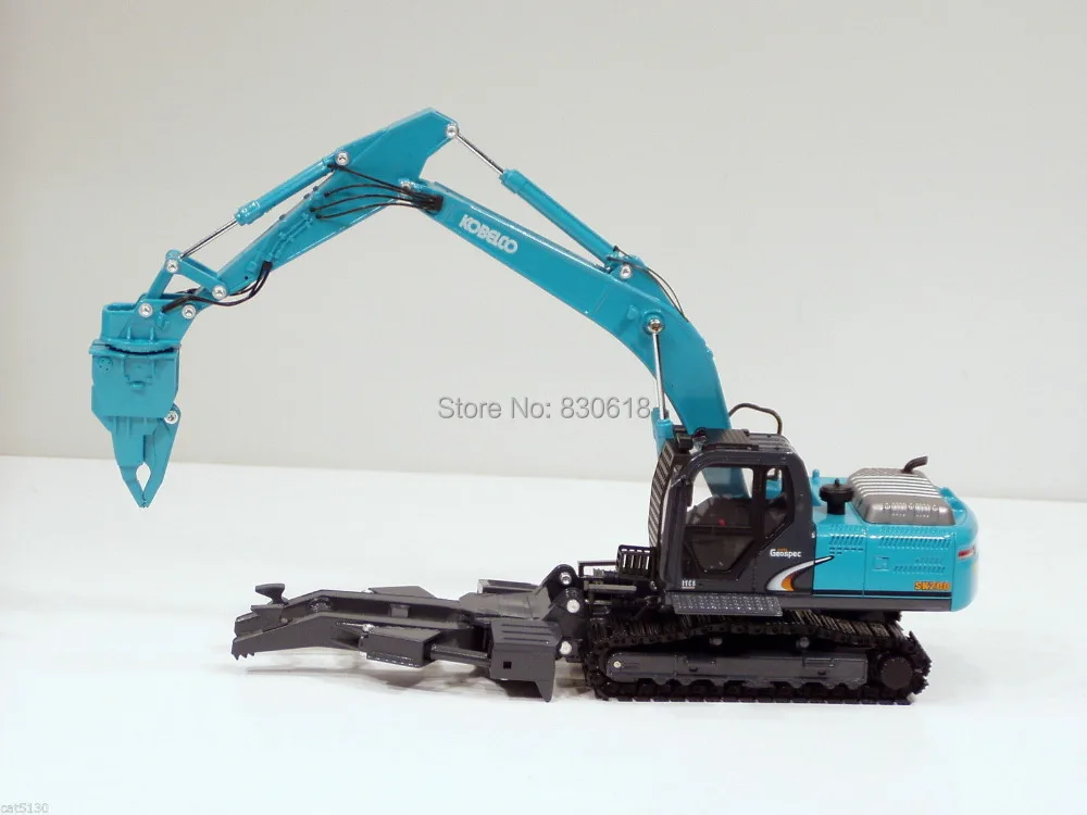 Kobelco SK200 8 экскаватор w/ Pincher 1/40 MIB литые модели строительных автомобилей|construction vehicle