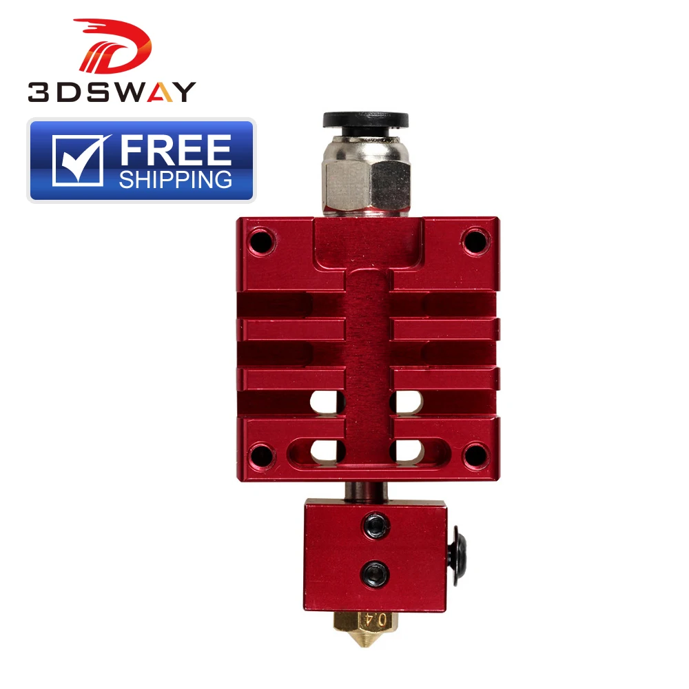 3DSWAY Design for High Quality Improved Version E3D All metal Hotend Kit Red Color 0.4mm/1.75mm Single Nozzle for 3D Printer
3DSWAY Design for High Quality Improved Version E3D All metal Hotend Kit Red Color 0.4mm/1.75mm Single Nozzle for 3D Printer