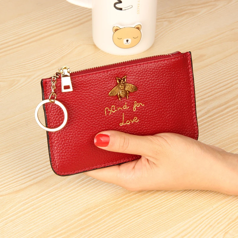 WESTERN AUSPICIOUS Coin Holder Cow Leather Women Lady Wallet Clutch Short Small Coin Purse 2018 Brand New Solid Zip Square Bag
WESTERN AUSPICIOUS Coin Holder Cow Leather Women Lady Wallet Clutch Short Small Coin Purse 2018 Brand New Solid Zip Square Bag