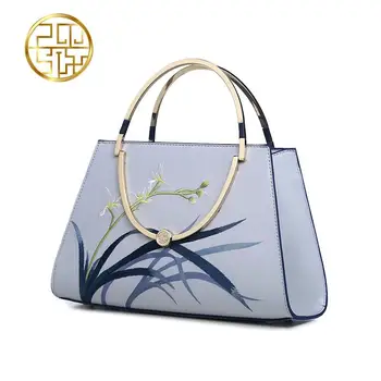 Famous brand top quality Cow Leather women bag 2016 China Wind shoulder bag Elegant fashion handbag Embroidered Bags
Famous brand top quality Cow Leather women bag 2016 China Wind shoulder bag Elegant fashion handbag Embroidered Bags