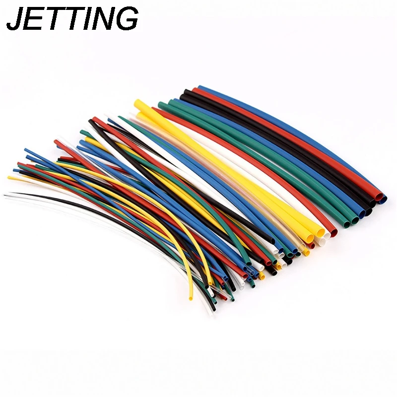 JETTING 70 pcs Flame Retardant Durable 7 Color Assorted Colors Ratio 2:1 Polyolefin Heat Shrink Tubing Tube Kits 5 sizes
JETTING 70 pcs Flame Retardant Durable 7 Color Assorted Colors Ratio 2:1 Polyolefin Heat Shrink Tubing Tube Kits 5 sizes