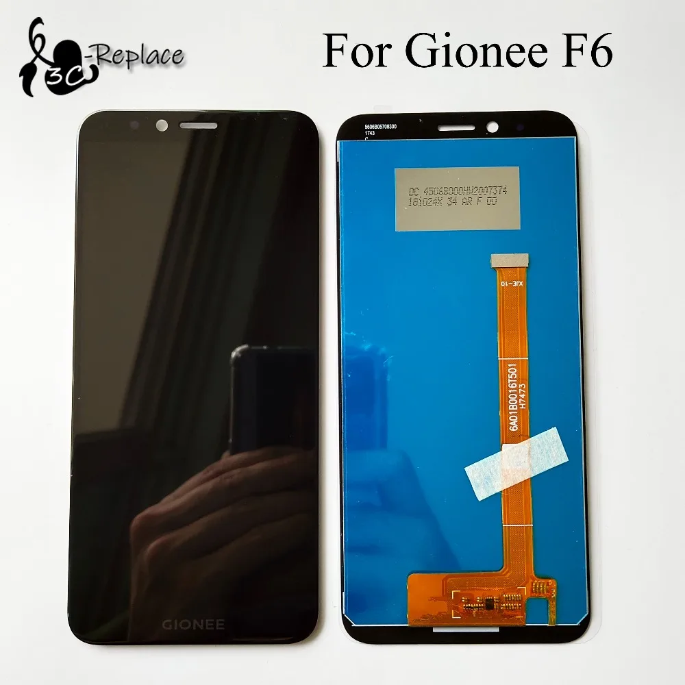 100% Tested Black/White 5.7 inch NEW For GiONEE F6 F6L LCD Display + Touch Screen Digitizer Assembly Replacement parts
100% Tested Black/White 5.7 inch NEW For GiONEE F6 F6L LCD Display + Touch Screen Digitizer Assembly Replacement parts