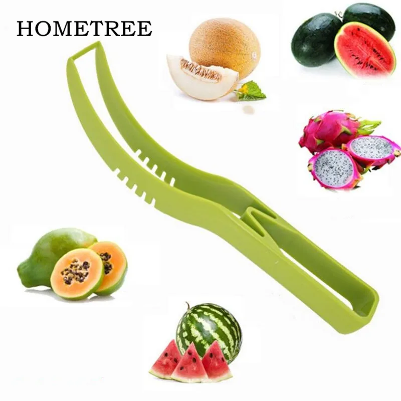 HOMETREE New Watermelon Knife Cutter Slicer Cut Fruit Corer Server Scoop Cantaloupe Health Materials Cutting Seeder Kitchen Tool
HOMETREE New Watermelon Knife Cutter Slicer Cut Fruit Corer Server Scoop Cantaloupe Health Materials Cutting Seeder Kitchen Tool