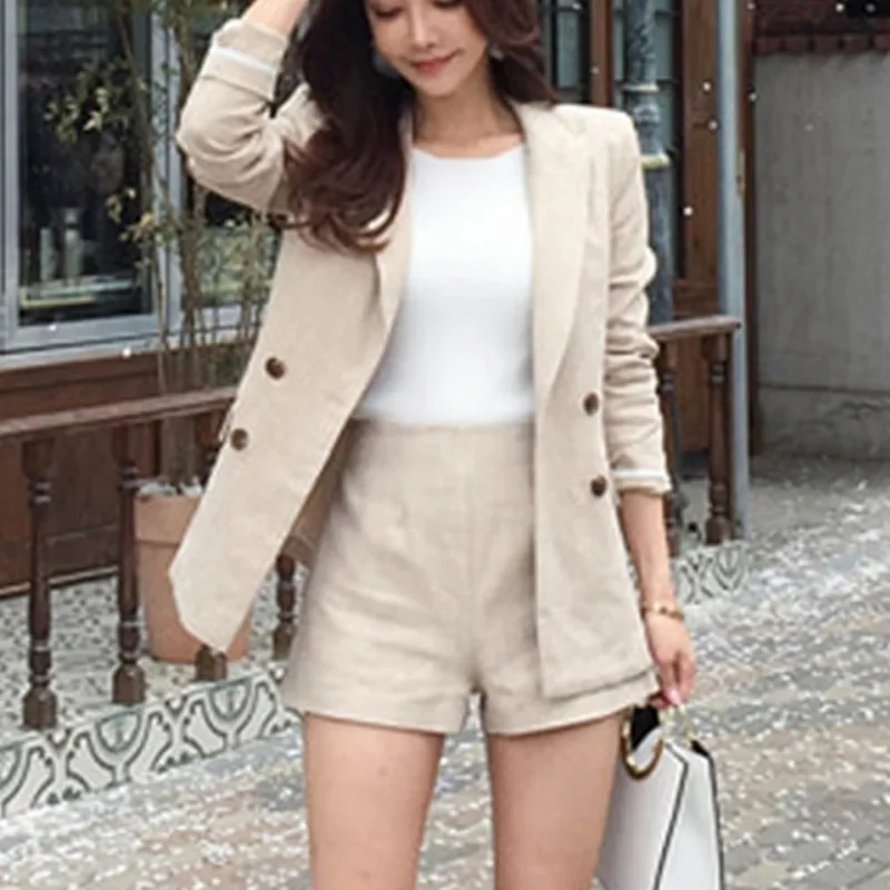 LANMREM 2019 Autumn New Casual Fashion Women Loose Plus Temperament Solid Color Cotton Jacket Blazer Shorts Suit TC786
LANMREM 2019 Autumn New Casual Fashion Women Loose Plus Temperament Solid Color Cotton Jacket Blazer Shorts Suit TC786