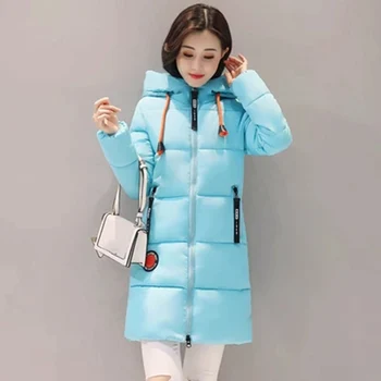2018 New Women's Winter Long Cotton Jacket Coat with Hooded Female Plus Size Outwear Parkas Ladies Warm Cotton Jacket Coat F494
2018 New Women's Winter Long Cotton Jacket Coat with Hooded Female Plus Size Outwear Parkas Ladies Warm Cotton Jacket Coat F494
