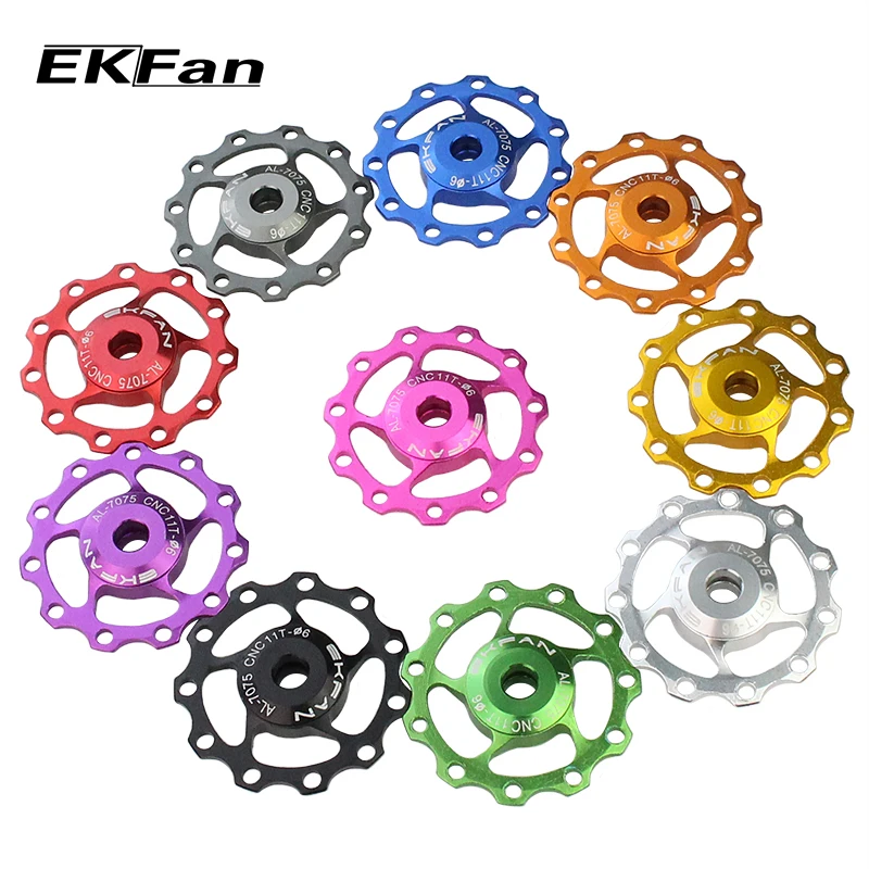 11T MTB Bicycle Rear Derailleur Pulley Jockey Wheel Aluminum Alloy Road Bike Guide Roller Idler Part Cycling Accessory 10 Color
11T MTB Bicycle Rear Derailleur Pulley Jockey Wheel Aluminum Alloy Road Bike Guide Roller Idler Part Cycling Accessory 10 Color