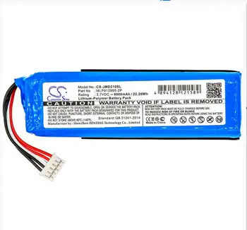 Cameron Sino 6000mAh battery for JBL Charge 2 Plus 2+ GSP1029102 MLP912995-2P Speaker Battery
Cameron Sino 6000mAh battery for JBL Charge 2 Plus 2+ GSP1029102 MLP912995-2P Speaker Battery