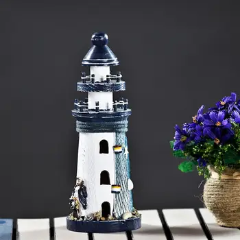 25CM Wooden Lighthouse Hand Painted Lighthouse Iron Model Candle Holder Nautical Fish Net Shell Buoy Decor Model Watchtower
25CM Wooden Lighthouse Hand Painted Lighthouse Iron Model Candle Holder Nautical Fish Net Shell Buoy Decor Model Watchtower