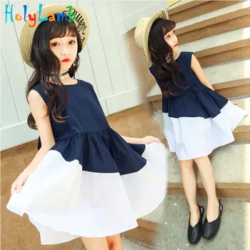 Teenage Girls Sundress For Kids Sleeveless Princess Dresses Summer Vestido Infantil 12 14 Years Big Size Girls Patchwork Dress
Teenage Girls Sundress For Kids Sleeveless Princess Dresses Summer Vestido Infantil 12 14 Years Big Size Girls Patchwork Dress