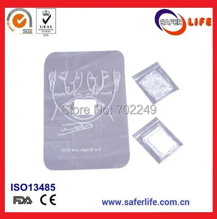 first ais Wholesale CPR Reusable Shields Mask Individual Pack PE Non Woven Fabric CPR Masks