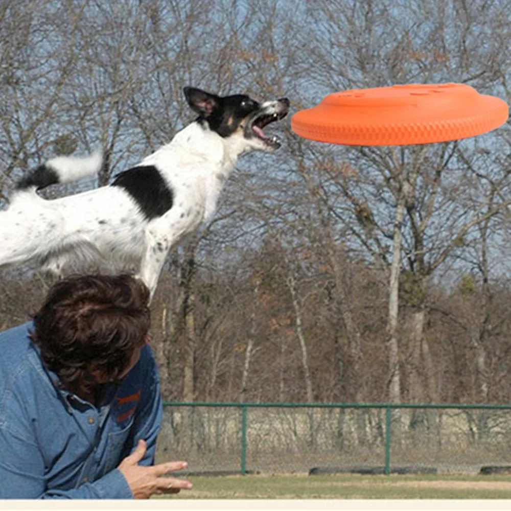 New Large Dog Toy Trainning Puppy Toy Rubber Fetch Flying Disc Toys Pet Supplies Dog Accessories Pet Molar Toys For All Dogs
New Large Dog Toy Trainning Puppy Toy Rubber Fetch Flying Disc Toys Pet Supplies Dog Accessories Pet Molar Toys For All Dogs
