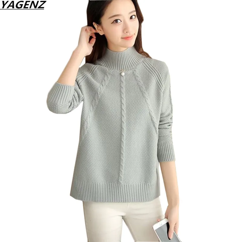 2017 Autumn Winter Women Turtleneck Bottoming Shirts Short Elegant Knitted Sweaters Pullovers Plus size Women Clothing YAGENZ533
2017 Autumn Winter Women Turtleneck Bottoming Shirts Short Elegant Knitted Sweaters Pullovers Plus size Women Clothing YAGENZ533