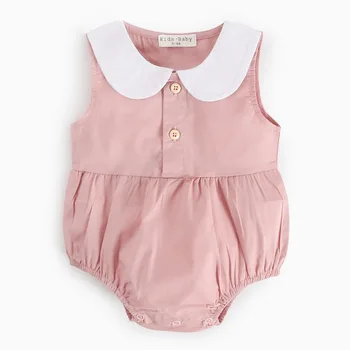 DreamShining Cute Cotton Baby Bodysuit For Girls Summer Sleeveless Newborn Clothing Jumpsuits Solid Color Girl Clothes 0-3 Y
DreamShining Cute Cotton Baby Bodysuit For Girls Summer Sleeveless Newborn Clothing Jumpsuits Solid Color Girl Clothes 0-3 Y