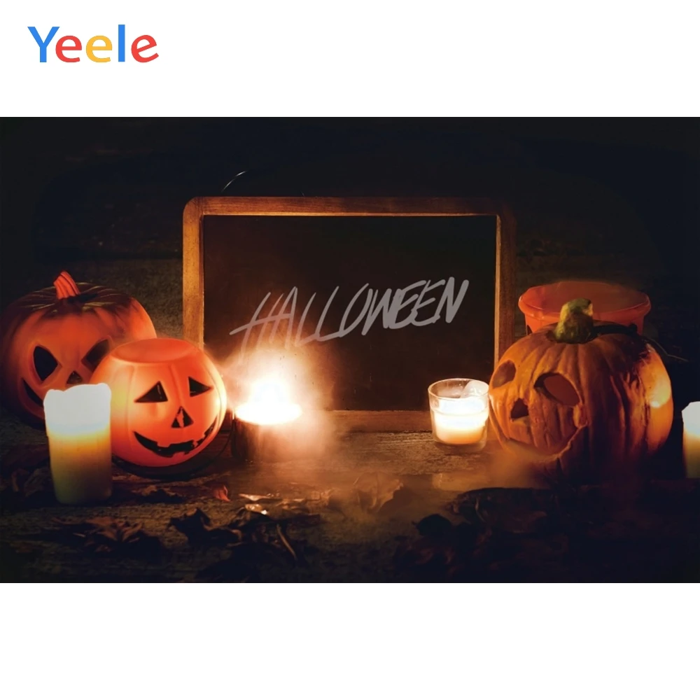 Yeele Halloween Pumpkin Lantern Candles Horrible Baby Photography Backgrounds Customized Photographic Backdrops for Photo Studio
Yeele Halloween Pumpkin Lantern Candles Horrible Baby Photography Backgrounds Customized Photographic Backdrops for Photo Studio