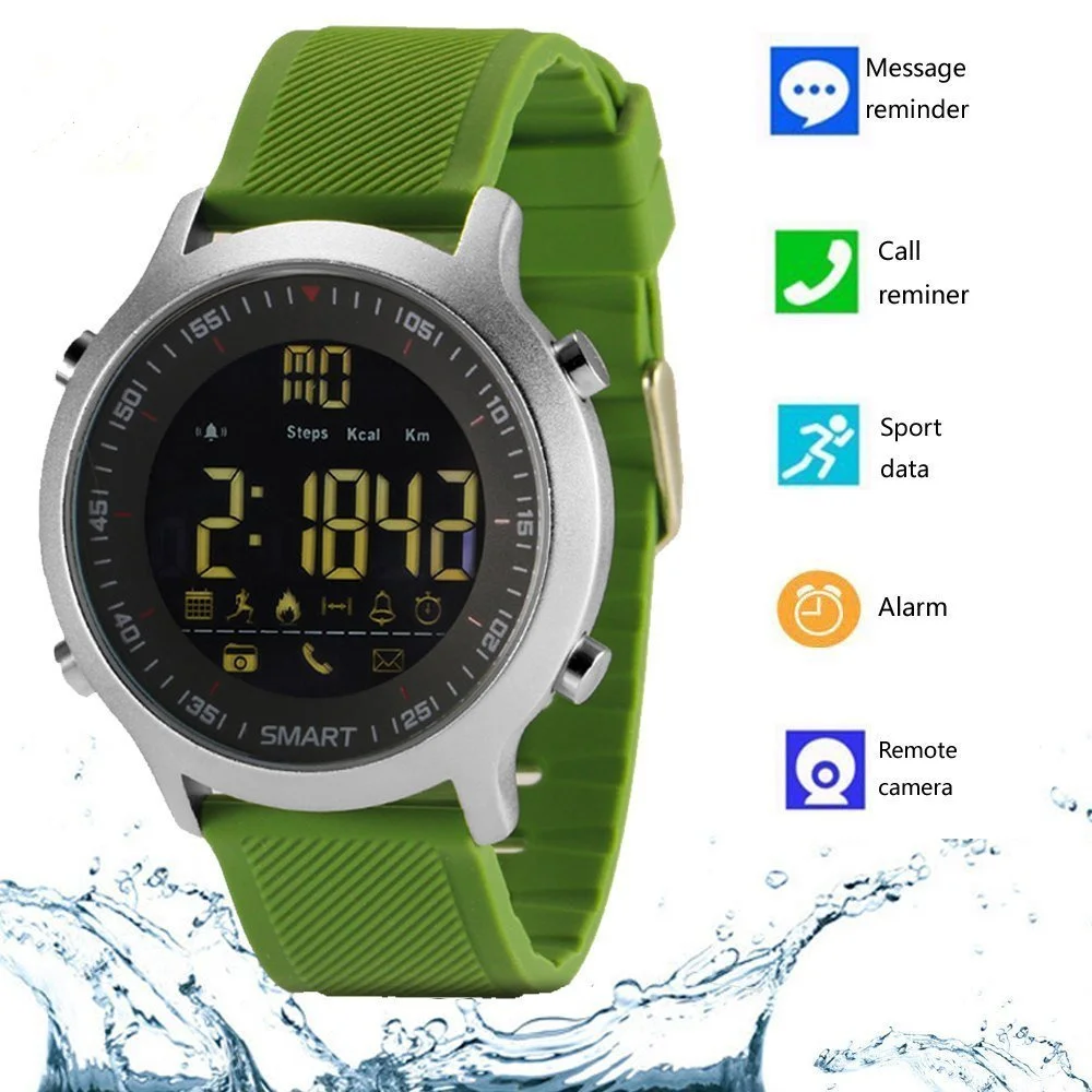 New Android Bluetooth Smart Watch Professional Waterproof Sport Pedometer Message Call Remind Remote Camera Men Women Smartwatch
New Android Bluetooth Smart Watch Professional Waterproof Sport Pedometer Message Call Remind Remote Camera Men Women Smartwatch